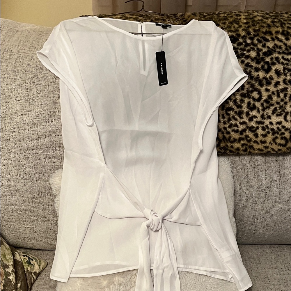 Elegant White Women's Top